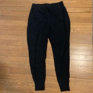 J crew black joggers size small